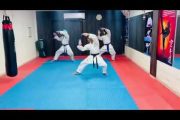 HEIAN YONDAN TEAM KATA PERFORMED BY STUDENTS OF COBRA KARATE CENTRE, INDIA